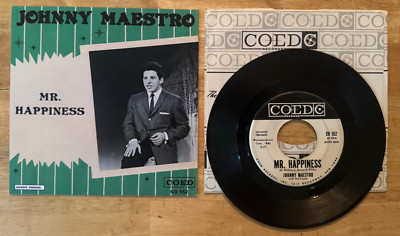 45 7'' SP  JOHNNY MAESTRO MR HAPPINESS PROMO