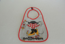 Walt Disney World Mini Mouse Bib Adjustable at front inside small pieces