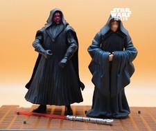 STAR WARS FIGUR 1999 PHANTOM MENACE SAMMLUNG DARTH SIDOUS MAUL RESTPOSTEN SITH