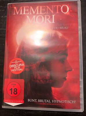 Memento Mori Remember you must die (DVD, Horror, Thriller, Drama)