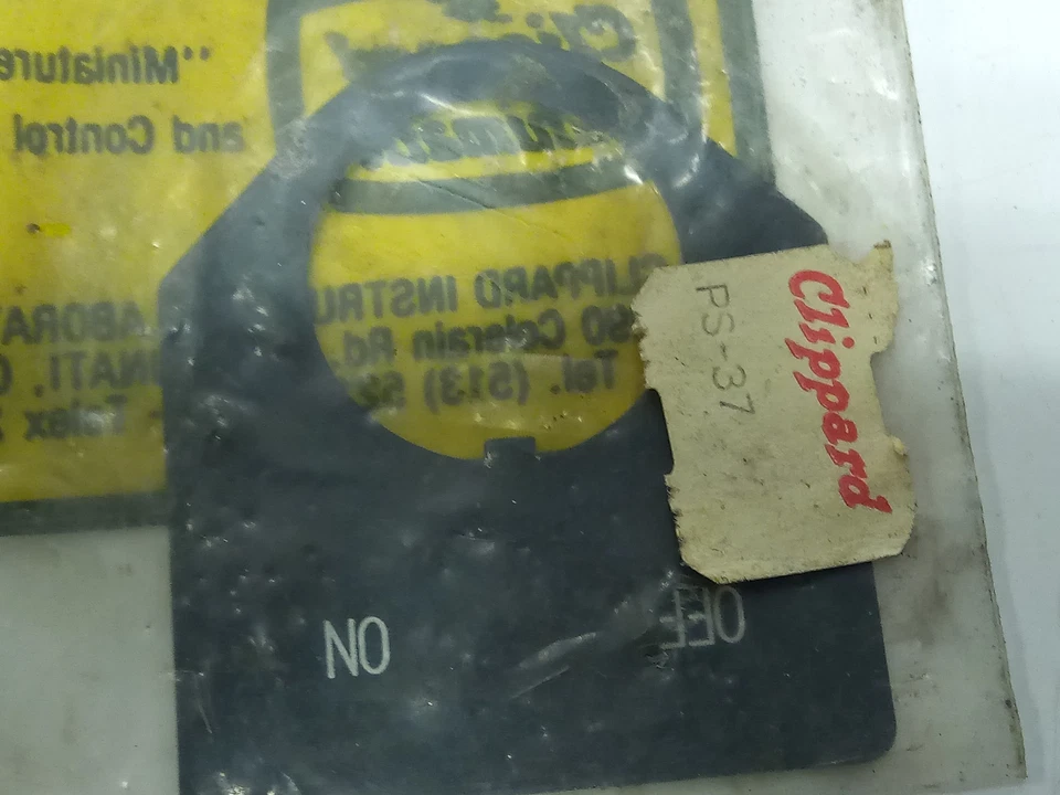 Clippard PS-02, PS-03, PL-02, PL-03, PL-37, PS-37 Lote de Placas Leyenda Foto 3 de 4
