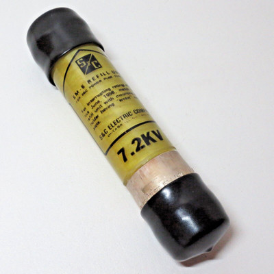 S&C ELECTRIC SM-5 REFILL UNIT FUSE 100E 7.2 KV 131150R4 100A