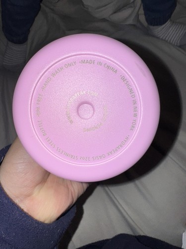 Hydrapeak Oasis 32 OZ Día de San Valentín *EDICIÓN ESPECIAL Corazón Rosa, Artesanal - Imagen 4 de 6