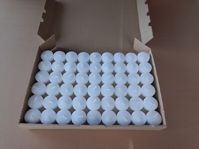108 x Teelichte Ersatz Nachfüllpack weiss ohne Hülle Kerzen Wenzel Aschaffenburg
