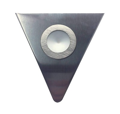 Alico Polaris 1 Light LED Cabinet Light in Brushed Aluminum Finish WLE181-0-98