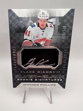 Matthew Phillips 2021-22 Black Diamond Silver on Rookie Signatures /149 RC Auto