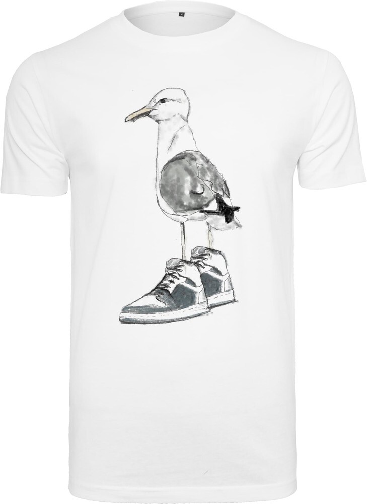 Футболка с кедами Mister Tee Seagull, белая