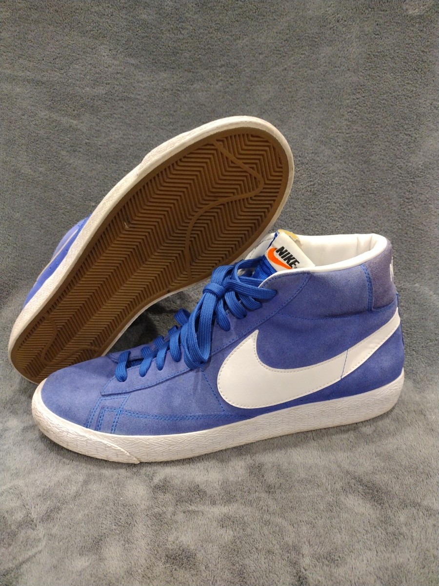 Nike Blazer Mid Premium Racer Blue-Mens Size 12 429988-401