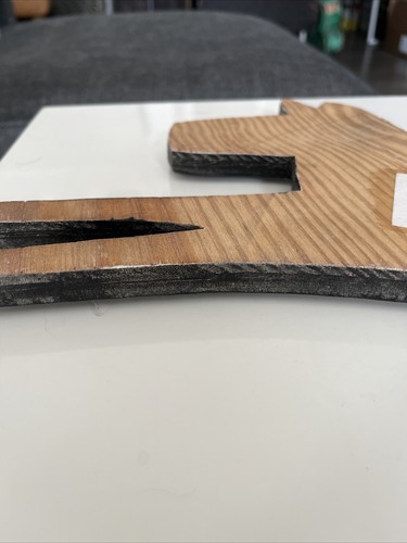 Vintage Folk Art Dog Hand Painted Puppy 1990’s Cute Original 22” Super Dog - Picture 10 of 13