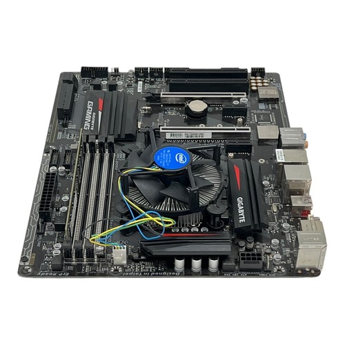 Gigabyte GA-H270-Gaming 3 Mainboard mit Blende | 8GB RAM | Intel i3-6100 CPU - Bild 6 von 7