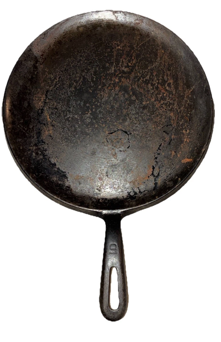 Vintage Cast Iron Round 10 1/4" Griddle #9
