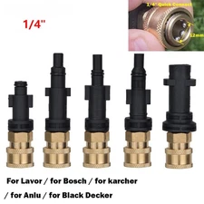 1/4'' Quick Hose Adapter Connector Foam Nozzle High Pressure Washer