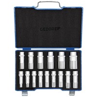 Gedore SteckschlüSselsatz Metrisch 1/2 (12.5 Mm) 15Teilig 2190214