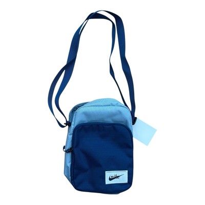 Nike Heritage Crossbody Messenger Shoulder Bag Two-Tome Blue Bag - BA5809-440