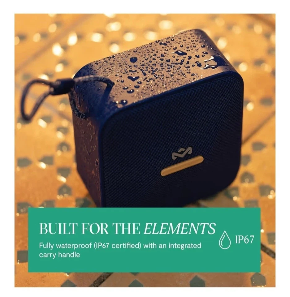 House of Marley портативный Bluetooth-динамик подъем беспроводной динамик синий OpenBox - Изображение 4 из 4