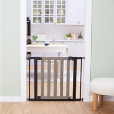 Safety First Wood And Metal Flat Slate Gate Grey Brand New Unopened Box