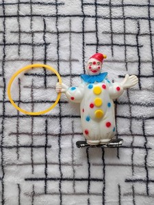 1950s 1960s Era Vintage Clown Cake Topper (From Estate)