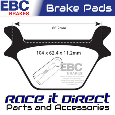 Bremsbeläge für Harley Lowrider 1340 Sport FXRSSP EG 1991-1994 hinten S-Sinter EBC