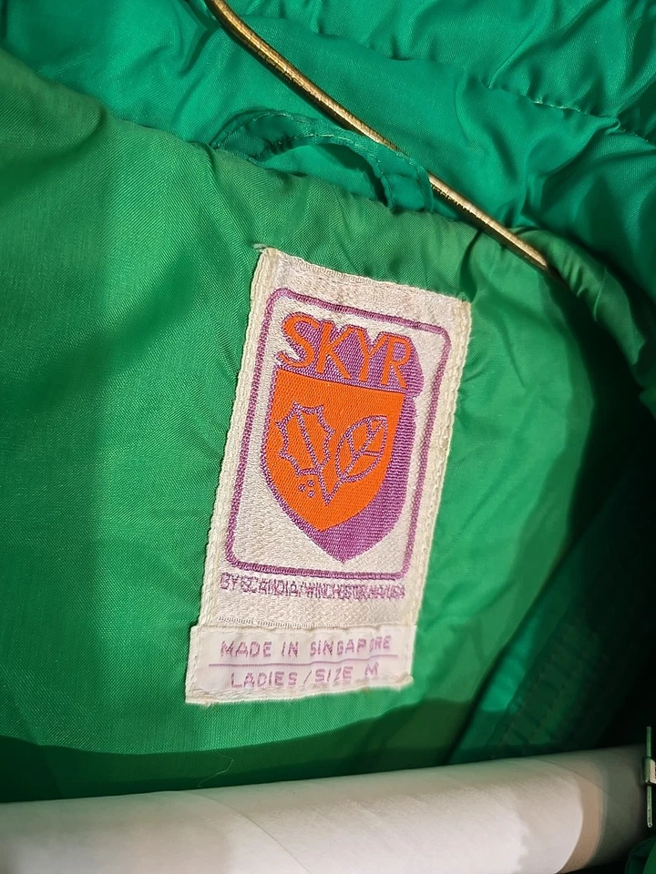 CHAQUETA ESQUÍ Y BABEROS VINTAGE SKYR BY SCANDIA 2 piezas MUJER TALLA MEDIANA Foto 4 de 4