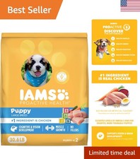 Iams Proactive Health Chicken Dry Dog Food For Puppies, 30.6 Lb Bag 2.09 per pound