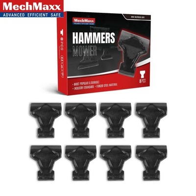 ( 1 Pack / 8 Pcs ) Hammers for MechMaxx VAM48;VAM60;VAM65 Mowers