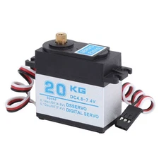 Waterproof DS3218MG High Torque 20KG Digital Servo For 1:10 1:8 RC Car c