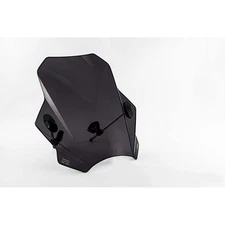 PUIG UNIVERSAL WINDSCREEN BAT FIT ON HONDA CB125F 15-25 DARK SMOKE