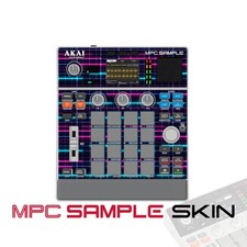 Akai MPC Sample Skin / Neon Grid Pulse