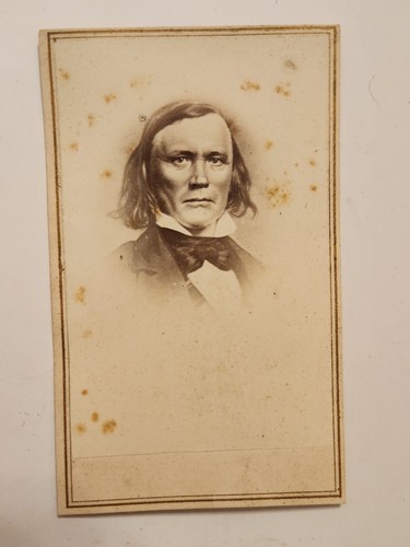 Carte de Visite of Kit Carson in 1845   w/ Anthony Backmark.  Later 1st NM Inf.