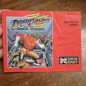 Dash Galaxy In The Alien Asylum (Nintendo NES) - Complete - Tested - Authentic