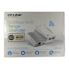TP-LINK AV500 WI-FI RANGE EXTENDER POWERLINE EDITION TL-WPA4220KIT NEW