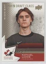 2020 Team Canada Juniors 2018 Draft Class Midnight 43/50 Raphael Lavoie #98 5j8