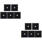 10 StückPraktischeOfen-BrennerAbdeckungenDurableGasherd