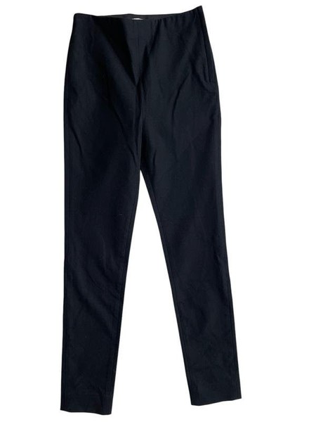 Women ARKET Trousers Black Cotton 38 / M / 46