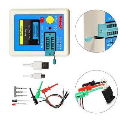 DIY Electronics Projects Self-calibration Multi-function Transistor Tester