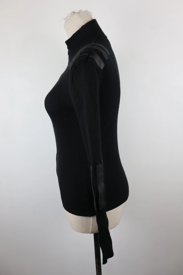 JOHN RICHMOND MAGLIONE DONNA TG. XS WOMAN CASUAL SWEATER VINTAGE LANA COTONE Foto 4 de 4