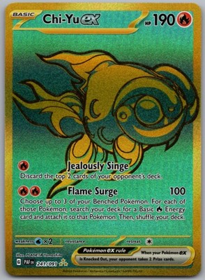 Chi-Yu ex Hyper Rare SV: Paldean Fates 241/091 NM | eBay