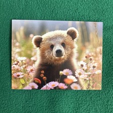 STORE CLOSING-Leanin  Tree Any Occasion Blank Greeting Note Card Bear 