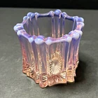 Fenton Glass “Vulcan”  Pink  Opalescent  Votive/ Toothpick Holder