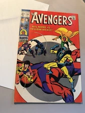 The Avengers 59. 1968. First Appearance Of Yellowjacket. 6.5 F+
