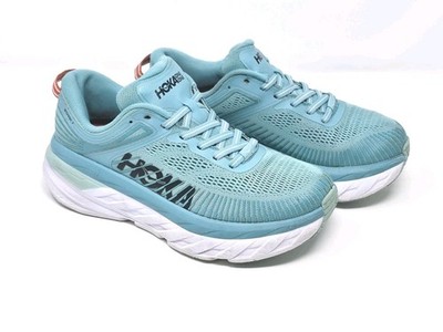 HOKA Bondi 7 Wide Women's 6D Blue Running Walking Shoes 1110531 AEBL EU37 