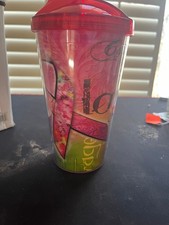 16 oz Tumbler Breast Cancer Awareness Pink Ribbon Cup Gift New Made in USA