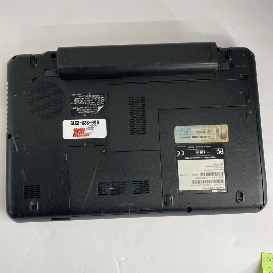 Toshiba Satellite M645-S4061 14" Laptop Intel Core i3 CPU 2.40 GHz 6GB 500GB HD - Image 3 of 4