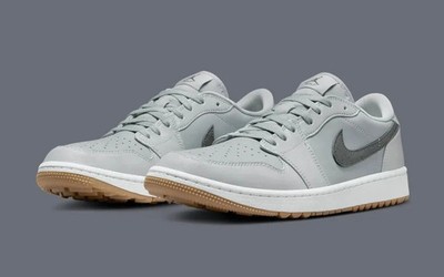 Jordan 1 Retro Low Golf Wolf Grey Gum Size 10.5 US DD9315-006