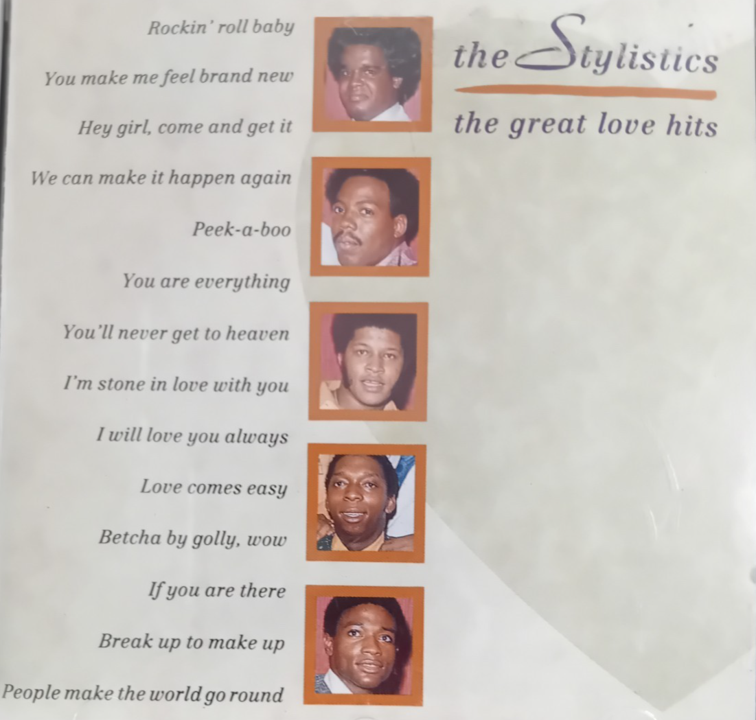 Stylistics - The Greatest Hits  Music CD Album