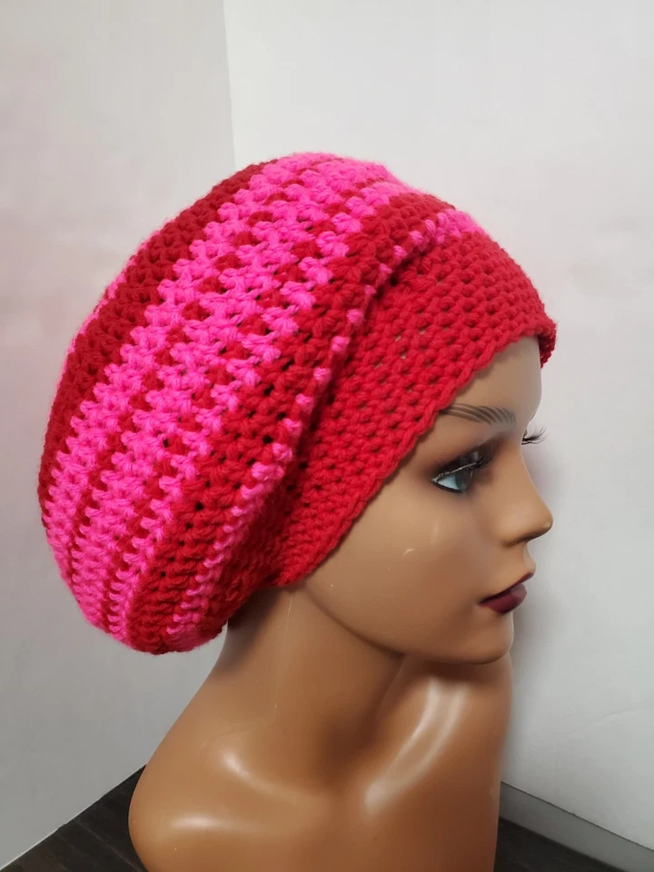 Boina Tam Sombrero Rasta Hippie Dreads Gorro Reggae Gorra Rastas Slouchy Talla Única Foto 2 de 4