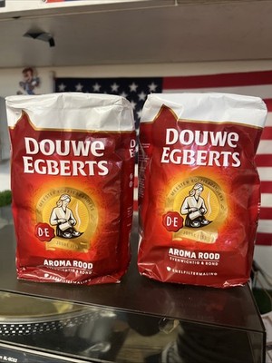 Douwe Egberts Aroma Rood Ground Coffee 17.6oz/500g 2 Pack