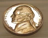 1964 Gem Proof Jefferson Nickel " CAMEO Lightly Toned "#1218 ~ 12