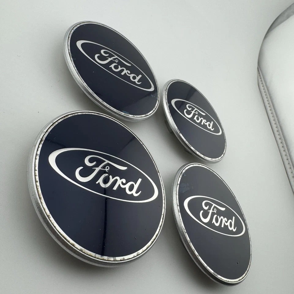 JUEGO DE 4 TAPAS CENTRALES TAPACUBOS RUEDA FORD TAURUS 2010-2012 97BG-1000-AD Foto 4 de 4