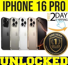 APPLE IPHONE 16 PRO 128GB 256GB 512GB 1TB (UN...